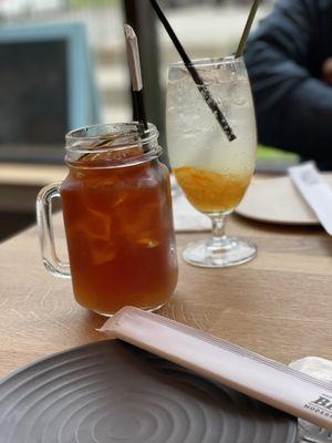 Royal pear cinnamon punch and yuzu ale