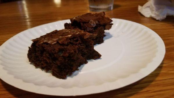 Brownies were super delicious