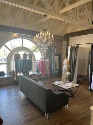 Inside the boutique