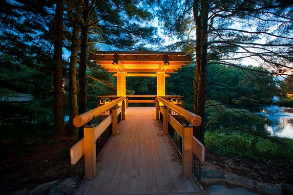 The Japanese Lantern at The Gardens at SIUE