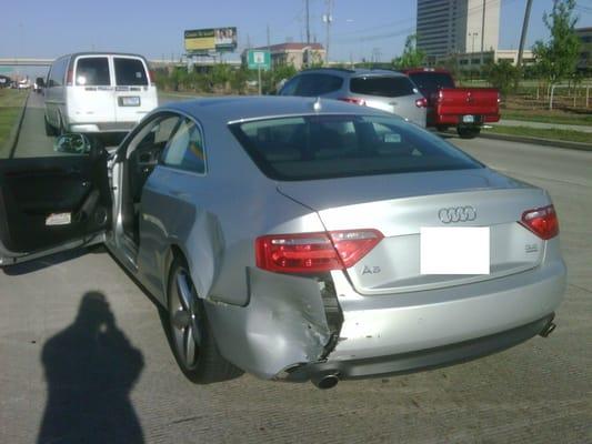 my car wrecked in apr 2011.