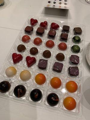 Assorted chocolates