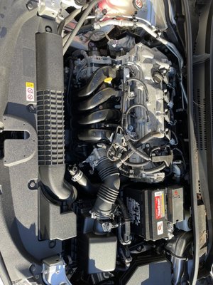 Engine of 2021 Toyota Corolla