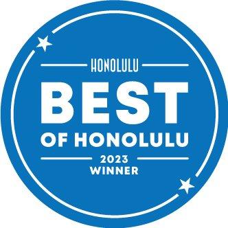 Thank you for supporting us!
Winner is Honolulu Magazine's Best of Honolulu 2023
Best Chiropractor