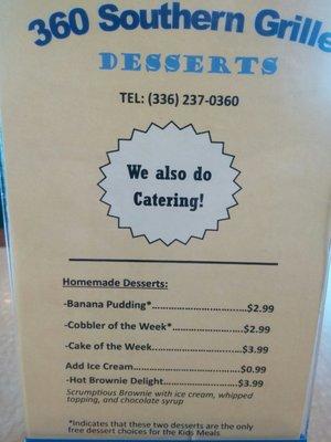 In case you skip right to dessert