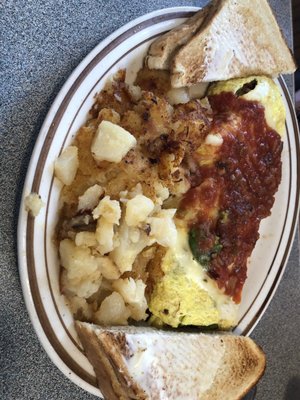 Southwest omelette