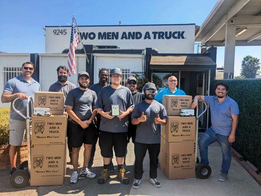 Two Men and a Truck Moving and Storage