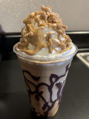 Chocolate Peanut Butter Frappuccino