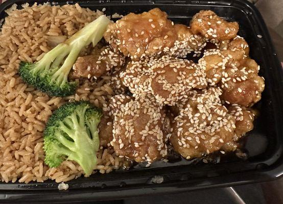 Sesame Chicken Platter