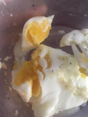 "Poached" egg ... wtf is this?