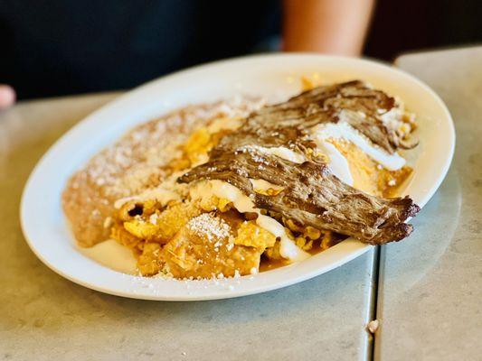 Carne Asada Chilaquiles