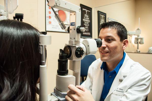 Visit Urias Eyecare for your next comprehensive eye exam.