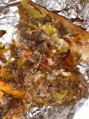 Cheesesteak asked for bell pepper gave me banana peppers