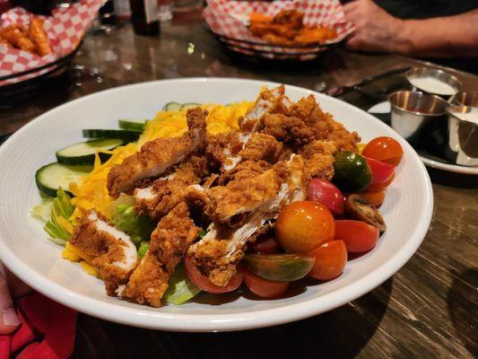 Crispy Chicken Salad