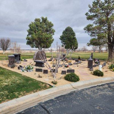 Our Lady of the Desert cremation garden.