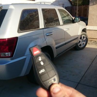 Here is a 2008 jeep grand Cherokee that we made sold and programmed for our customer that took 10 mins... 6614444686