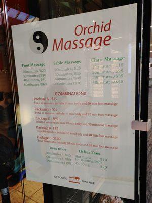 Orchid Massage