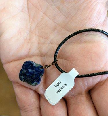 Natural stone necklace #2