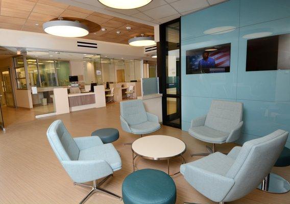 Emergency department waiting area at Inova Mount Vernon Hospital.