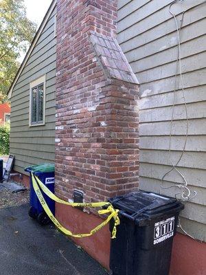 1 more happy customer with chimney repair. Somerville