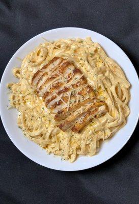 Kickin Kajun Chicken Alfredo