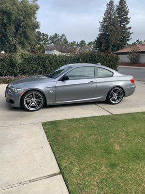 2012 BMW 335is coupe. N54 Powertrain twin-turbo.