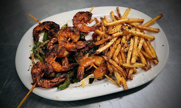 Grilled Shrimp Kabobs