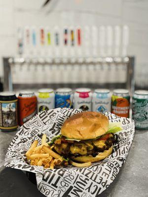 Brewery Cheeseburger $11.99!