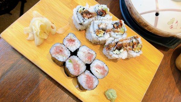 Negi Toro Unakyu Roll