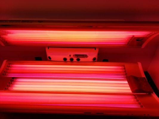 Red Light Therapy bed.