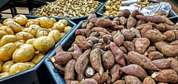 Fascinating produce section