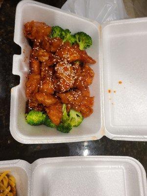 Sesame chicken