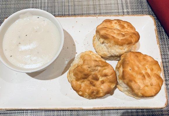 Biscuits and gravy