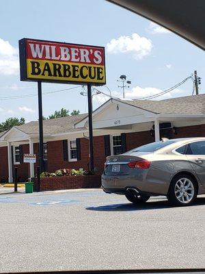 Wilbur's Signage from Hwy 70