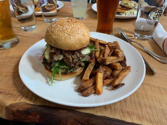 The Burger and Fries