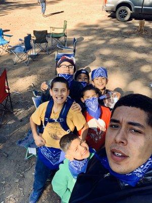 Men's camping trip! Blue squad.Best Squad! 2019