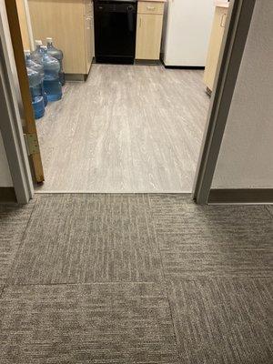 Carpet & laminate flooring