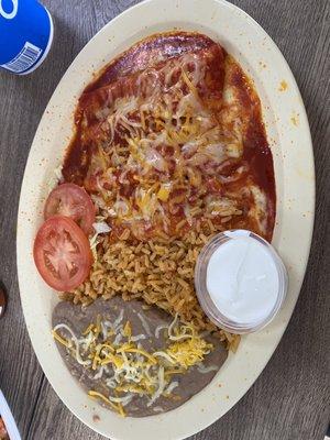 Enchiladas Plate