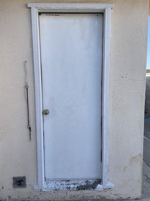 After - Door gaps sealed