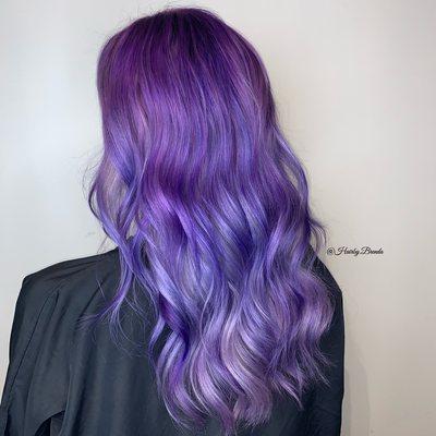 Dimensional purple            Instagram @Hairby.Brenda