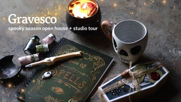 Gravesco Spooky Season Open House + Studio Tour