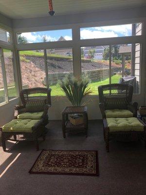 Perfect sunroom