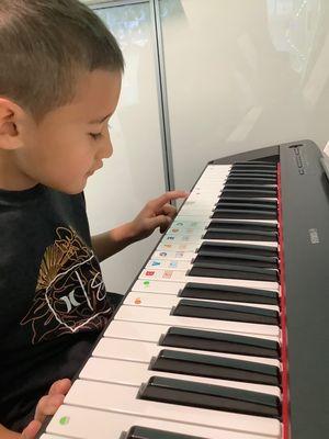 Piano lessons included!