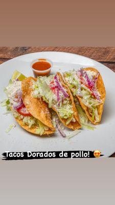 Tacos Dorados Chicken!