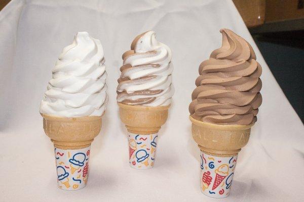 Ice Cream Cones and Shakes