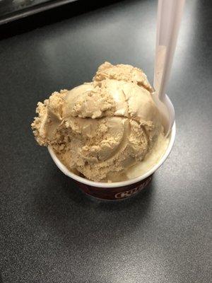 Coffee and swwwt cream gelato