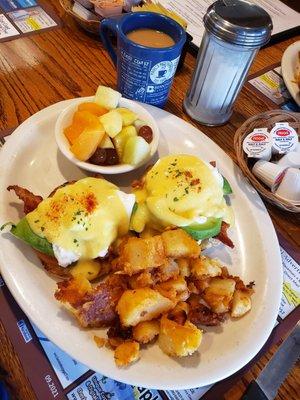 California benedict from the spevials menu