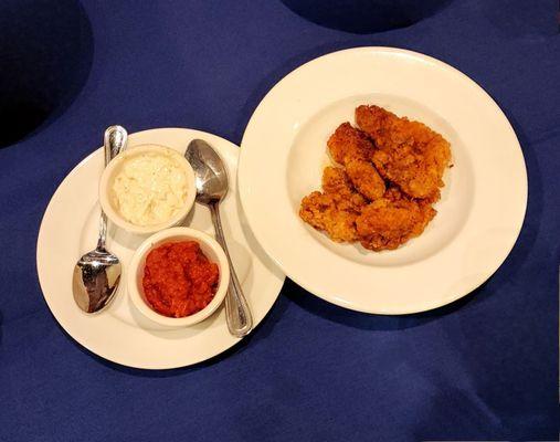 Pan-fried oysters