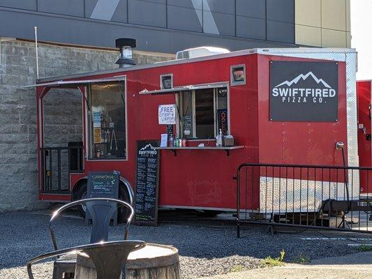 Swiftfired Pizza truck.