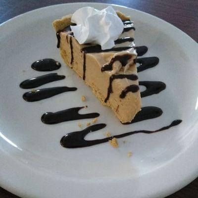 Coming soon homemade creamy peanut butter pie.